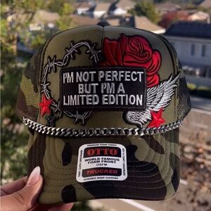 Trucker hat - I’m not perfect but I’m a limited edition